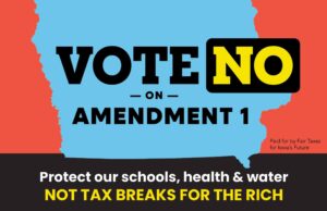 Groups launch campaign opposing Iowa constitutional amendment on taxes